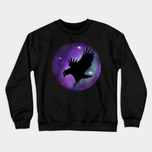 Galaxy kea silhouette Crewneck Sweatshirt